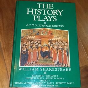 The History Plays by W. Shakespeare Hardcover, ill. W/Gorgeous Period Paintings